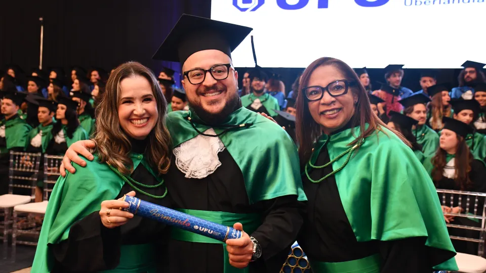 Colação de grau 2025/2: Uberlândia (Turno noite) (Fotos: Milton Santos)