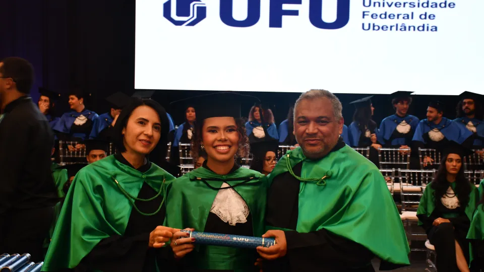 Colação de grau 2025/2: Uberlândia (Turno noite) (Fotos: Milton Santos)