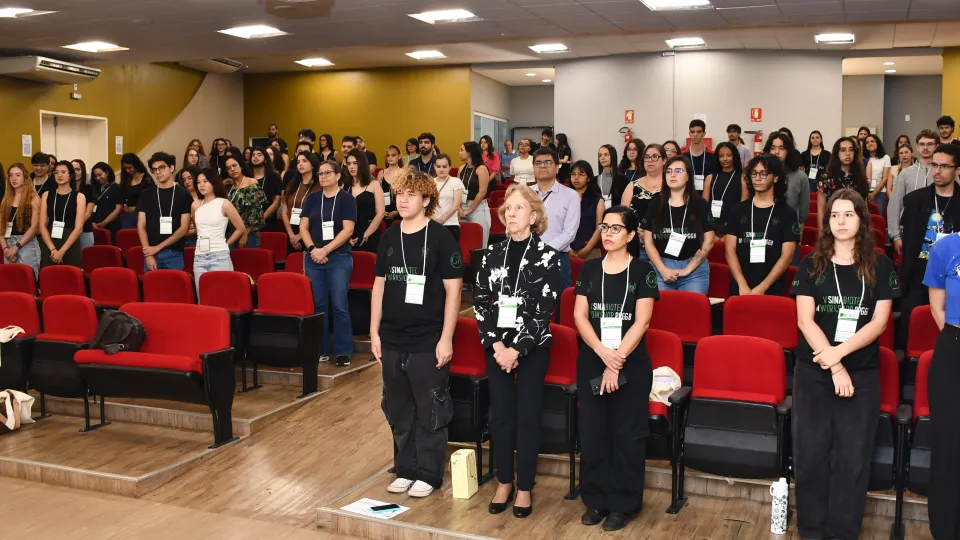 V Simpósio Nacional de Aplicações Biotecnológicas (SINABiotec) e IV Workshop do Programa de Pós-Graduação em Genética e Bioquímica (Fotos: Milton Santos)