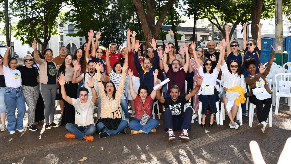 Aula pública promovida é pela UFU em Uberlândia (Foto: Milton Santos)