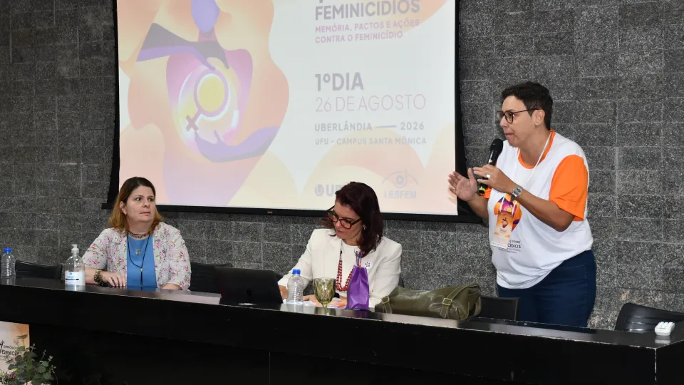 Abertura do IV Simpósio sobre Feminicídios: Memórias, Pactos e Ações contra o Feminicídio (Foto: Milton Santos) 