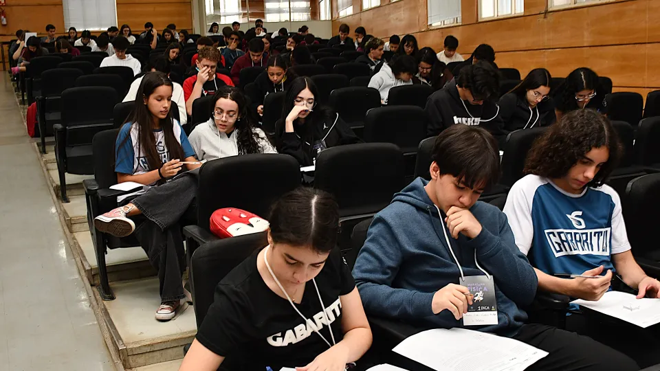 II Maratona de Física do Ensino Médio de Uberlândia. (Foto: Milton Santos)