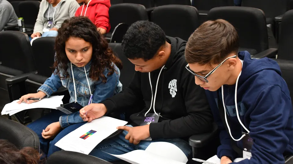 II Maratona de Física do Ensino Médio de Uberlândia. (Foto: Milton Santos)