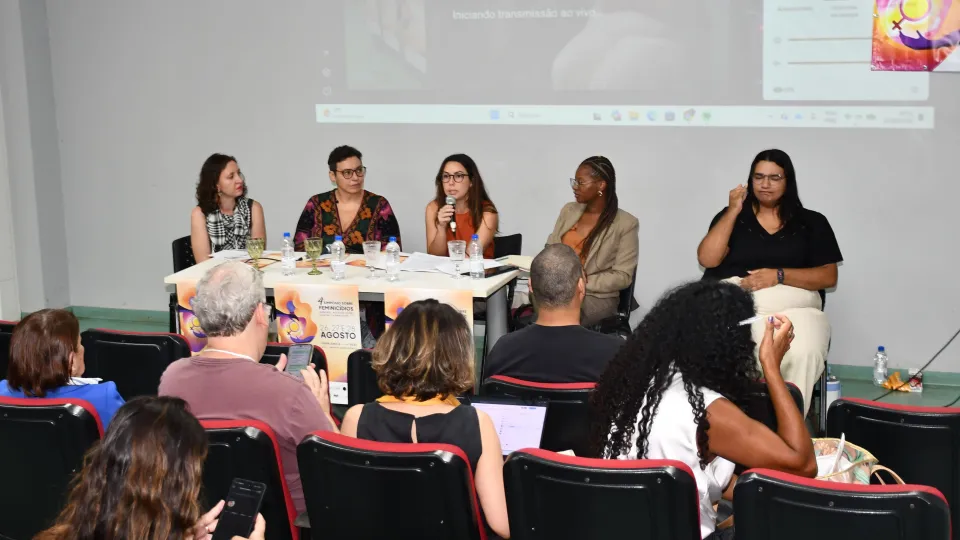 Abertura do IV Simpósio sobre Feminicídios: Memórias, Pactos e Ações contra o Feminicídio (Foto: Milton Santos) 