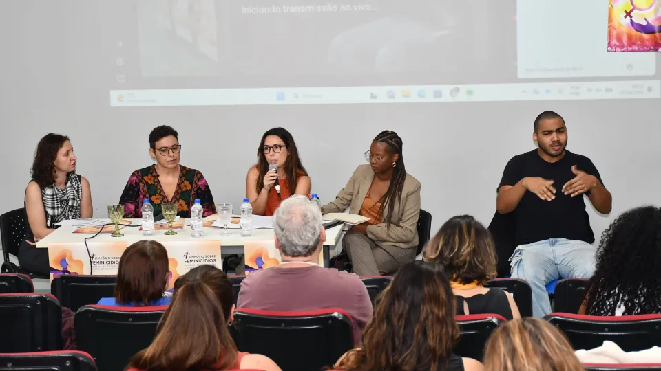  Abertura do IV Simpósio sobre Feminicídios: Memórias, Pactos e Ações contra o Feminicídio (Foto: Milton Santos) 