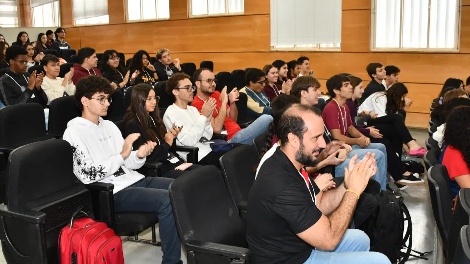 II Maratona de Física do Ensino Médio de Uberlândia. (Foto: Milton Santos)