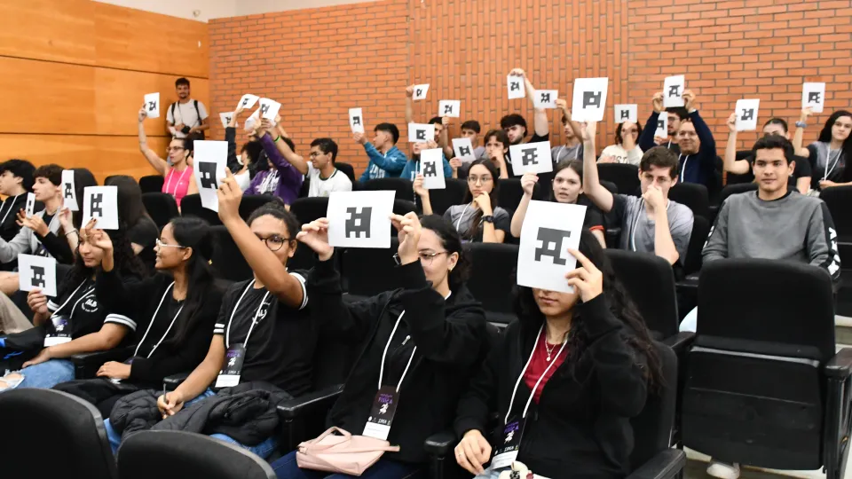 II Maratona de Física do Ensino Médio de Uberlândia. (Foto: Milton Santos)