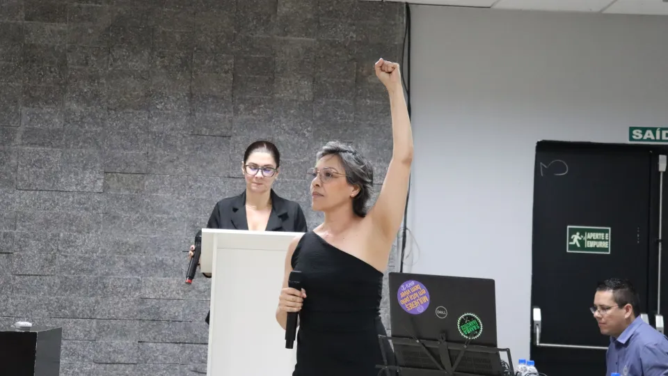  Abertura do IV Simpósio sobre Feminicídios: Memórias, Pactos e Ações contra o Feminicídio (Foto: Milton Santos) 