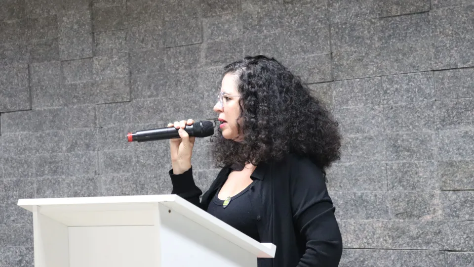 Abertura do IV Simpósio sobre Feminicídios: Memórias, Pactos e Ações contra o Feminicídio (Foto: Laís Espósito) 