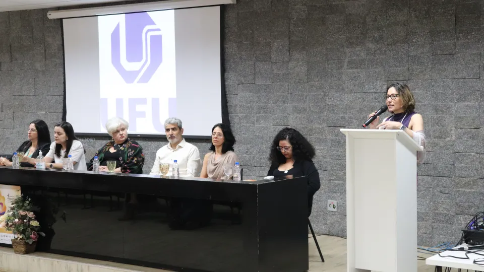 Abertura do IV Simpósio sobre Feminicídios: Memórias, Pactos e Ações contra o Feminicídio (Foto: Laís Espósito) 
