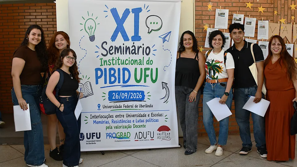 XI Seminário Institucional do PIBID UFU (Foto: Milton Santos) 