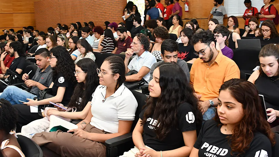 XI Seminário Institucional do PIBID UFU (Foto: Milton Santos) 