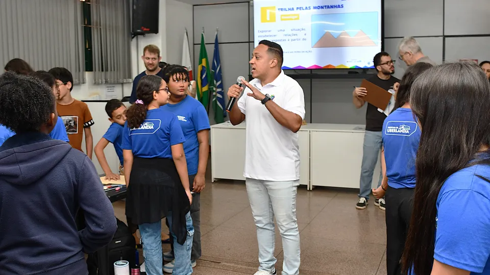 OliMat Uberlândia 2026 - 1ª Olimpíada de matemática de Escolas Municipais de Uberlândia (Foto: Milton Santos)