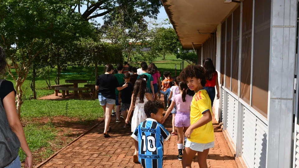 Dia das crianças agita o Campus Pontal. (Foto: Milton Santos)