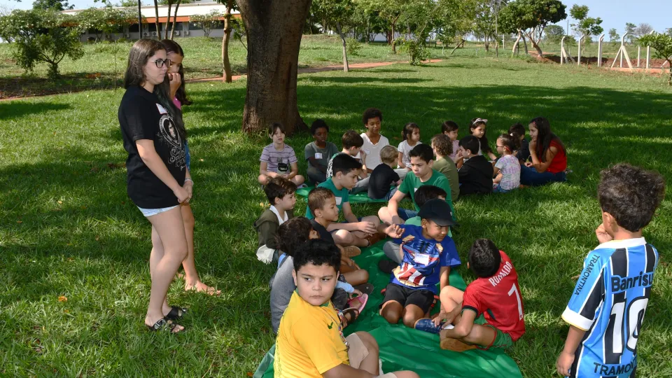 Dia das crianças agita o Campus Pontal. (Foto: Milton Santos)