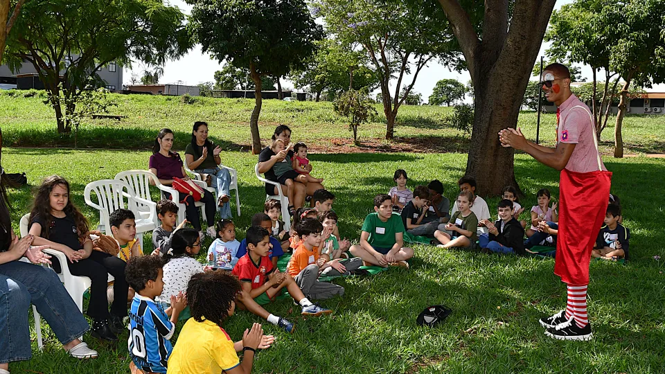 Dia das crianças agita o Campus Pontal. (Foto: Milton Santos)