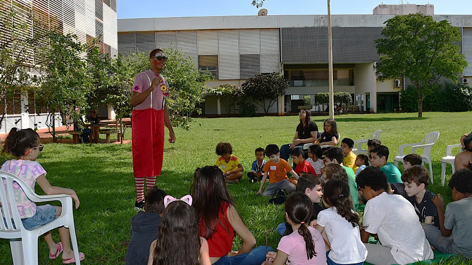 Dia das crianças agita o Campus Pontal. (Foto: Milton Santos)