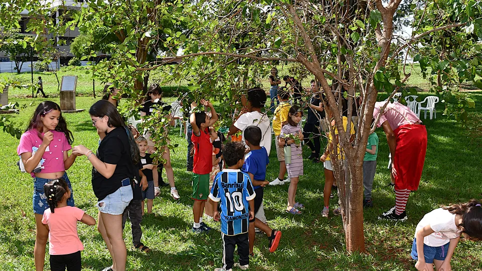 Dia das crianças agita o Campus Pontal. (Foto: Milton Santos)