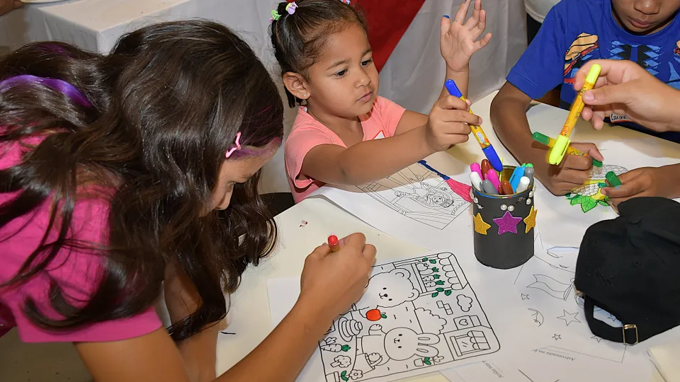 Dia das crianças agita o Campus Pontal. (Foto: Milton Santos)