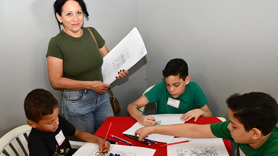 Dia das crianças agita o Campus Pontal. (Foto: Milton Santos)