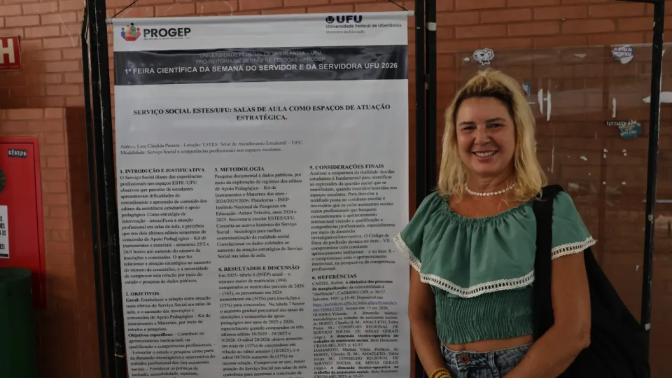 1ª Feira Científica da Semana do Servidor e da Servidora UFU 2026