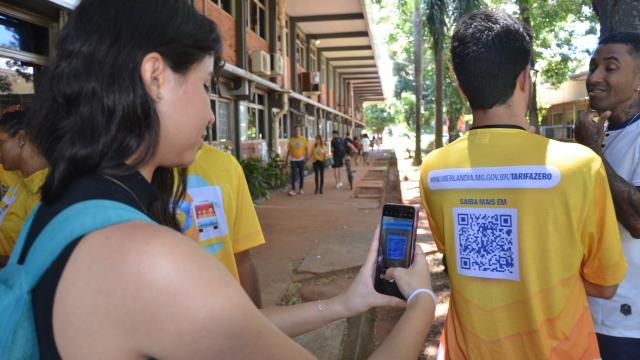 Campanha do 'Tarifa Zero' no Campus Santa Mônica