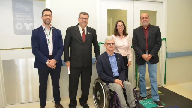 Hospital de Clínicas da UFU inaugura nova estrutura para tratamento de queimados (Foto: Milton Santos)