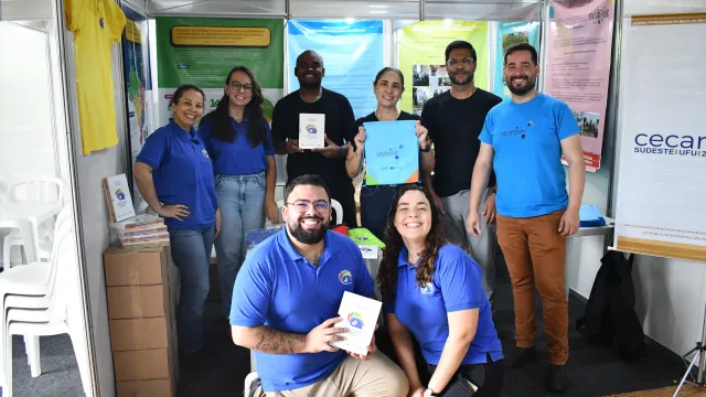 Mostra de projetos do I Encontro de Extensão da Pós-Graduação da UFU (Fotos: Milton Santos)