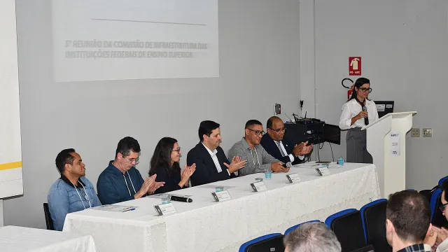 5° Reunião do Grupo de Trabalho de Infraestrutura, Obras e Manutenção da Comissão de Planejamento do FORPLAD (Fotos: Milton Santos)