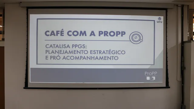 Café com a ProPP (Fotos: Lucas Mendes)