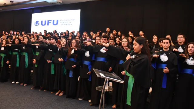Colação de grau 2025/2: Uberlândia (Turno noite) (Fotos: Milton Santos)