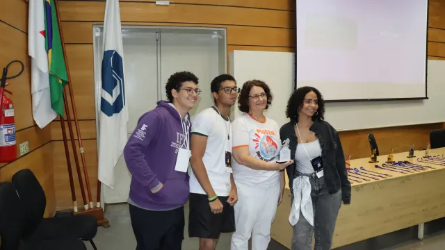 II Maratona de Física do Ensino Médio de Uberlândia. (Foto: Bruno Stocco)