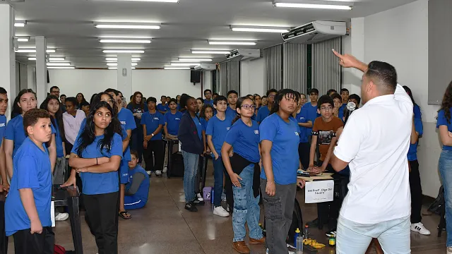 OliMat Uberlândia 2026 - 1ª Olimpíada de matemática de Escolas Municipais de Uberlândia (Foto: Milton Santos)