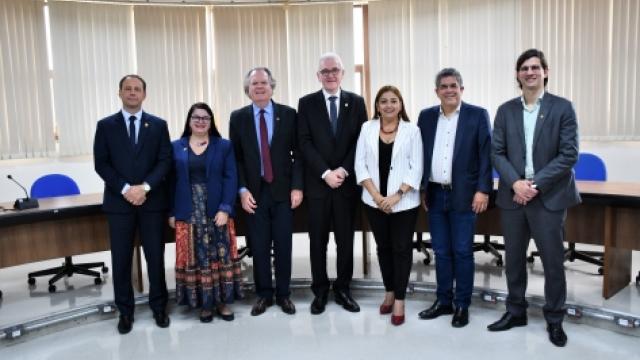 Uberlândia sediou a reunião da Diretoria e do Conselho Fiscal do Grupo de Cooperação Internacional de Universidades Brasileiras (GCUB) nesta segunda, 17 de julho. (Foto: Milton Santos)