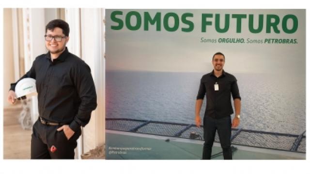 Carlos Eduardo Borges e Teófilo Freitas são engenheiros da Petrobras. (Fotos: Divulgação/LTAD)