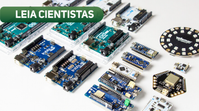 Atualmente, o Arduino conta com diversas placas, totalizando mais de 10, e as mais usadas são os modelos Uno, Mega, Nano, Leonardo e LilyPad. (Foto: Arquivo do pesquisador)
