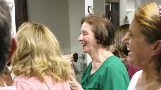 Mostra de dança “Muda até Brotar Flor” da Universidade Amiga do Idoso (Foto: Marco Cavalcanti)