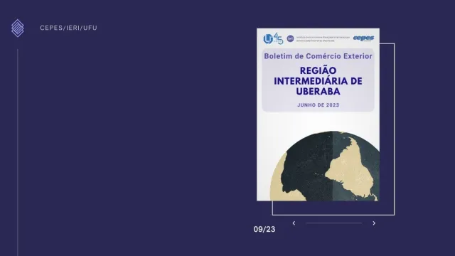 Boletim de Comércio Exterior da Região Intermediária de Uberaba