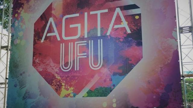 Banner com a logo do 'Agita UFU'