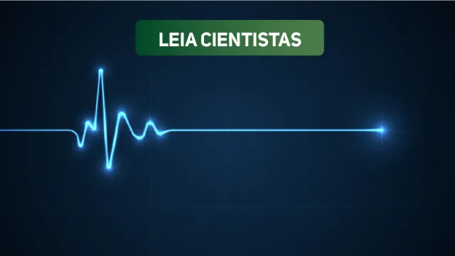 Representação em traço do fim dos batimentos cardíacos