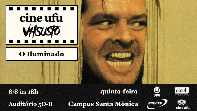 Cartaz de divulgação do 'Cine UFU - VHSUSTO'