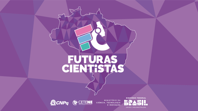 Cartaz do programa Futuras Cientistas