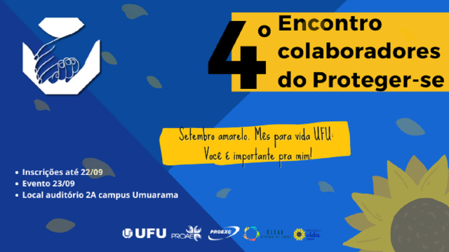 Arte de divulgação, com as informações gerais do evento