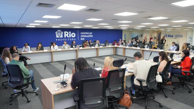 Foto da reunião do G20