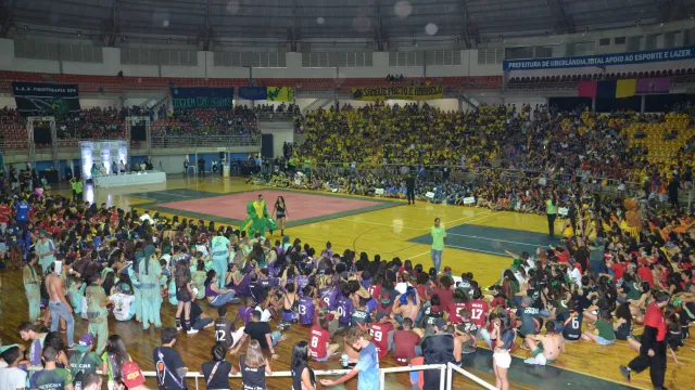 Abertura da Olimpíada Universitária UFU 2018 na Arena Sabiazinho