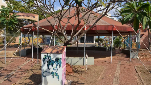 Evento acontece na Tenda Cultural (Foto: Milton Santos)