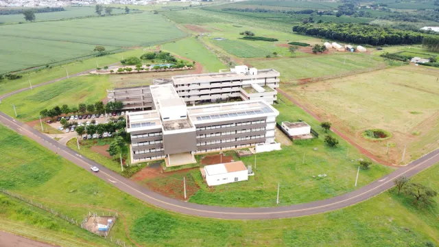Foto aérea do Campus Monte Carmelo da UFU