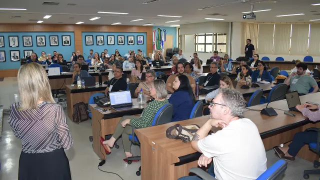 Representantes da pós-graduação da UFU