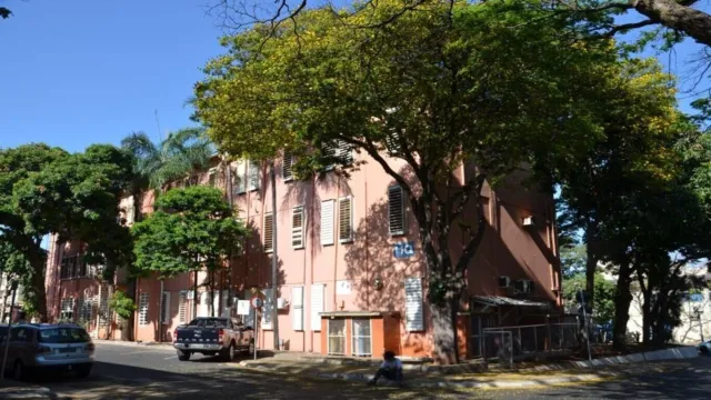 Fachada do Museu de Minerais e Rochas, localizado no Campus Santa Mônica