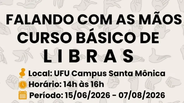Curso básico de LIBRAS está com inscrições abertas 